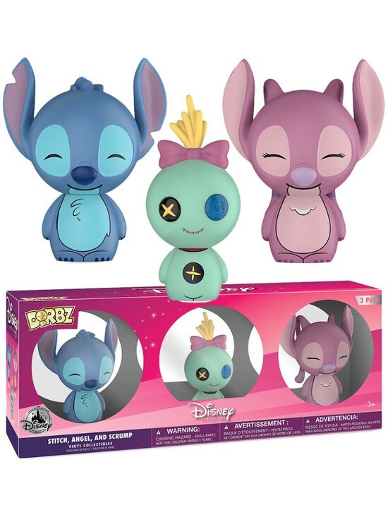 Funko Other - Funko Dorbz Lilo Stitch Angel Scrump 3 pack Disney Special Edition Vinyl Figures
